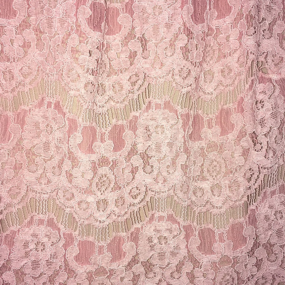 (2 for $20) Beautiful pink lace dress - Picture 6 of 7